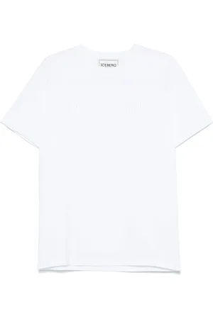 Iceberg T-shirt à logo brodé