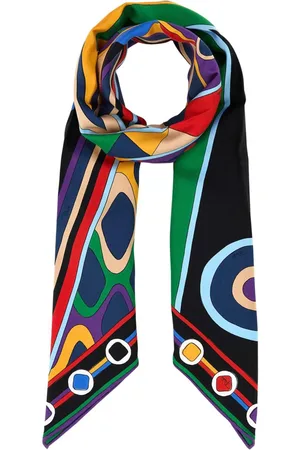 Puccini Foulard imprimé en soie