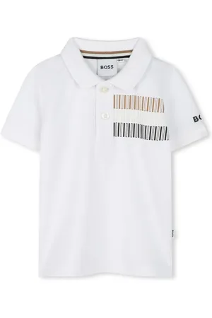 HUGO BOSS Polo à logo imprimé