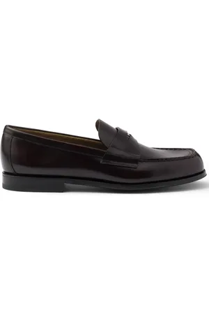 Prada Mocassins à fini brossé
