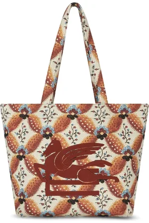 Etro Sac cabas médium en jacquard à imprimé Floralia