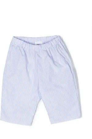 DOUUOD KIDS Short en coton à fines rayures