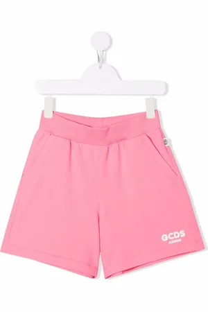 GCDS Short de sport à logo imprimé