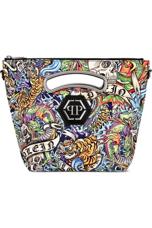 Philipp Plein Sac médium à imprimé Tattoo