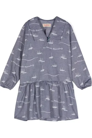The Animals Observatory Robe à imprimé Albatross Boats