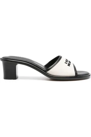 Isabel Marant Mules Eirin 60 mm à logo brodé