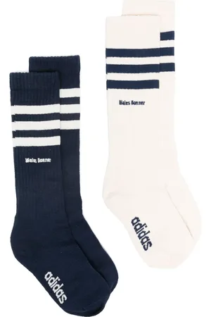 adidas Lot de deux paires de chaussettes à logo brodé