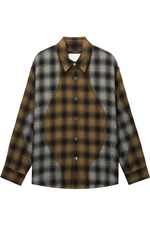 SONG FOR THE MUTE Chemise à motif tartan