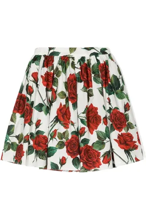 Dolce & Gabbana Jupe plissée à fleurs