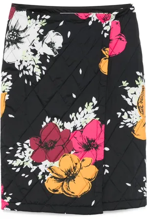 Moschino Jupe portefeuille à fleurs