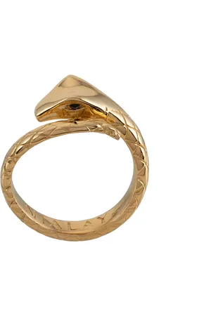 Nialaya Bague serpent à design torsadé