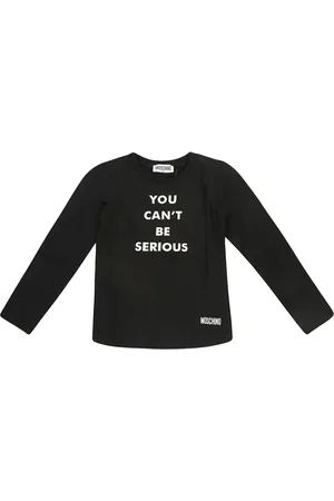 Moschino T-shirt à slogan imprimé