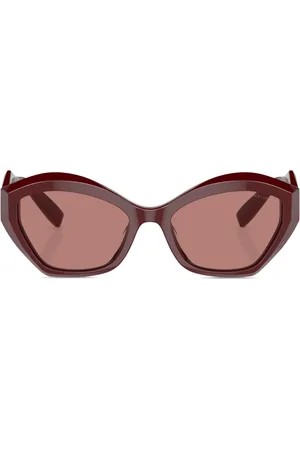 Giorgio Armani Lunettes de soleil à plaque logo