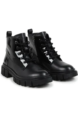 DKNY Bottines en cuir à empiècements