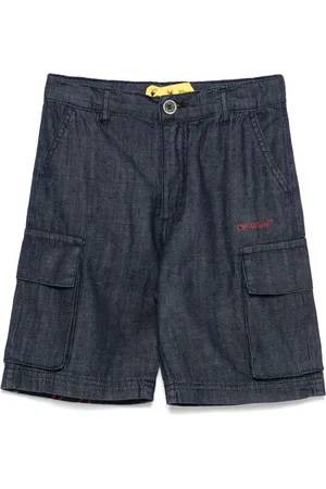 OFF-WHITE Short en jean