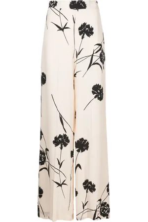 Twin-Set Pantalon ample à fleurs