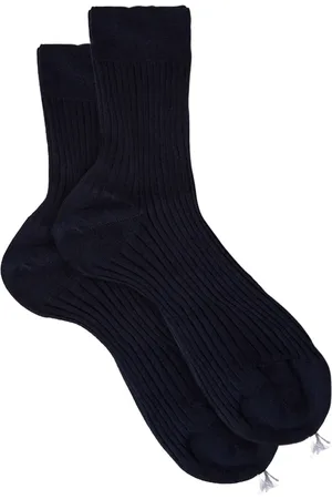 Scarosso Chaussettes en maille à design nervuré