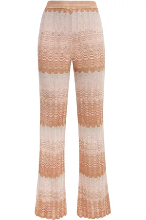 Missoni Pantalon ample à motif zigzag