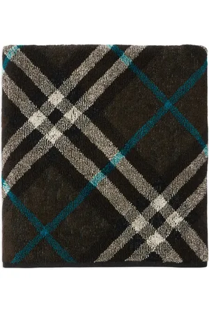 Burberry Serviette en coton à motif Nova Check (170 cm x 105 cm)