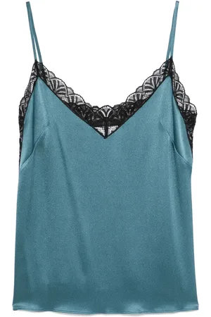 Alberta Ferretti Caraco à bords contrastants