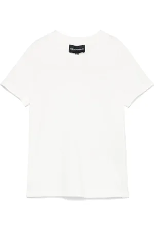 Emporio Armani T-shirt à logo brodé