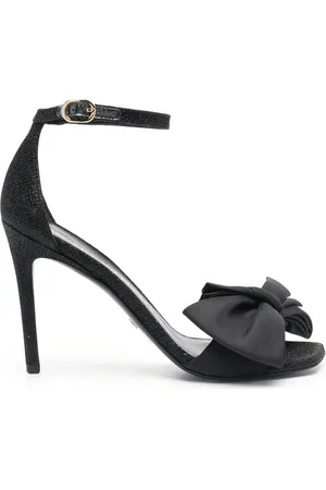 Stuart Weitzman Sandales Nudist Curve Loveknot 100 mm