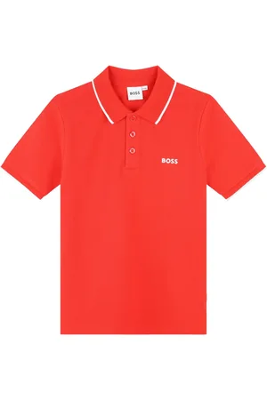 HUGO BOSS Polo à logo imprimé