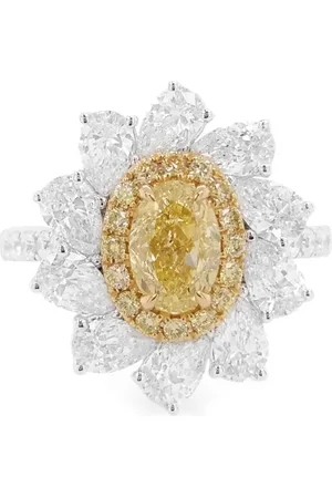 HYT Jewelry Bague en or blanc 18ct pavée de diamants