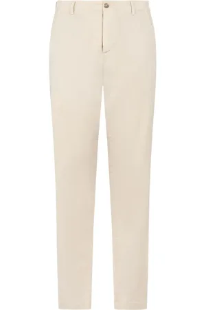 Boglioli Pantalon à effet délavé