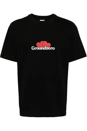 Ground Zero T-shirt en coton à logo imprimé