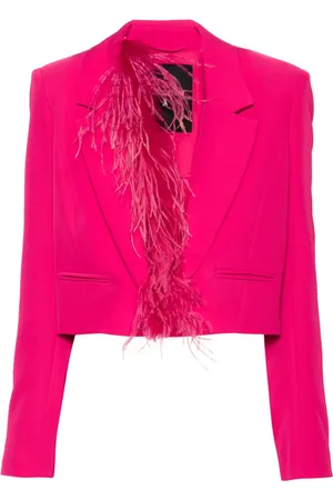 Patrizia Pepe Blazer à détails de plumes