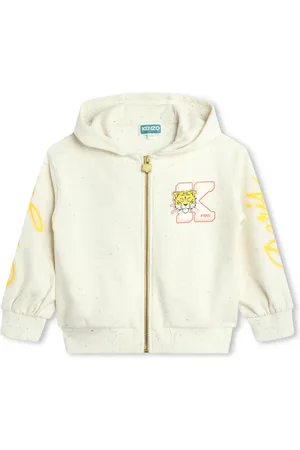 Kenzo Cardigan Tiger Head à fermeture zippée