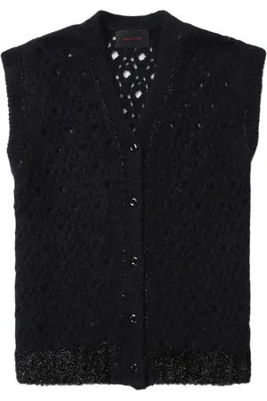 Simone Rocha ^ maille ajourée à paillettes