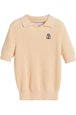 Brunello Cucinelli Polo à manches mi-longues