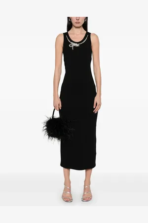 Givenchy Robe mi-longue à ornements en cristal