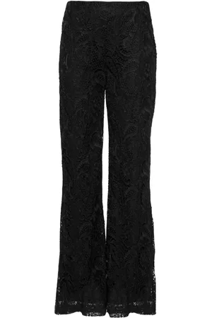 Twin-Set Pantalon droit en macramé