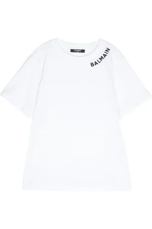 Balmain T-shirt à logo brodé