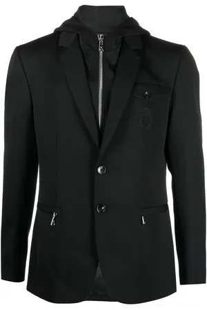 BILLIONAIRE Blazer brodé à capuche