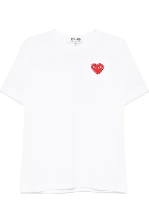 Comme des Garçons T-shirt à patch logo