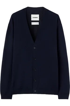 Jil Sander Cardigan en laine à col v