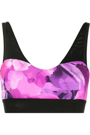 Marchesa Notte Brassière de sport Coco à fleurs