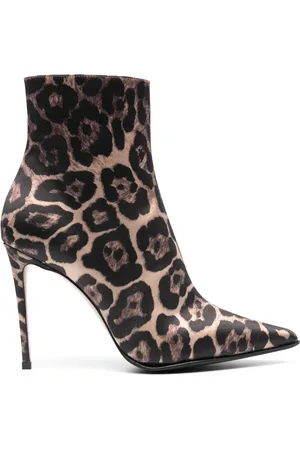 LE SILLA Bottines Eva 100 mm à imprimé léopard