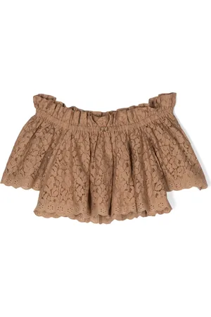 Twin-Set Blouse en dentelle Chantilly