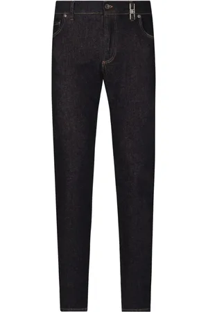 Dolce & Gabbana Jean slim à plaque logo