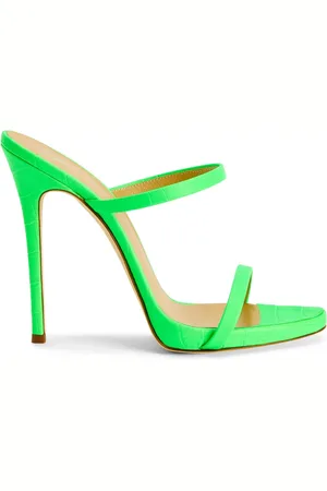 Giuseppe Zanotti Mules en cuir Darsey à double brides 120 mm