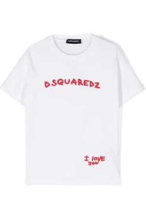 Dsquared2 T-shirt en coton à logo brodé