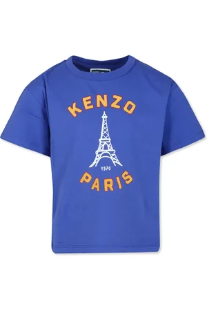 Kenzo T-shirt en coton biologique à logo imprimé