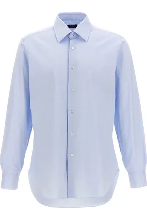 BARBA Chemise à boutonnière sur le devant