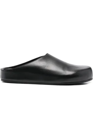 STUDIO NICHOLSON Chaussons en cuir à bout rond