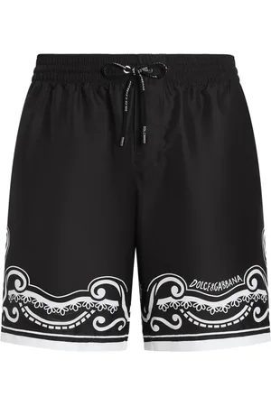 Dolce & Gabbana Short de bain à imprimé bandana